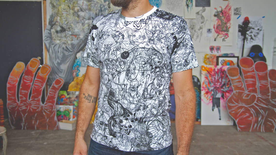 inkjet printing button up image